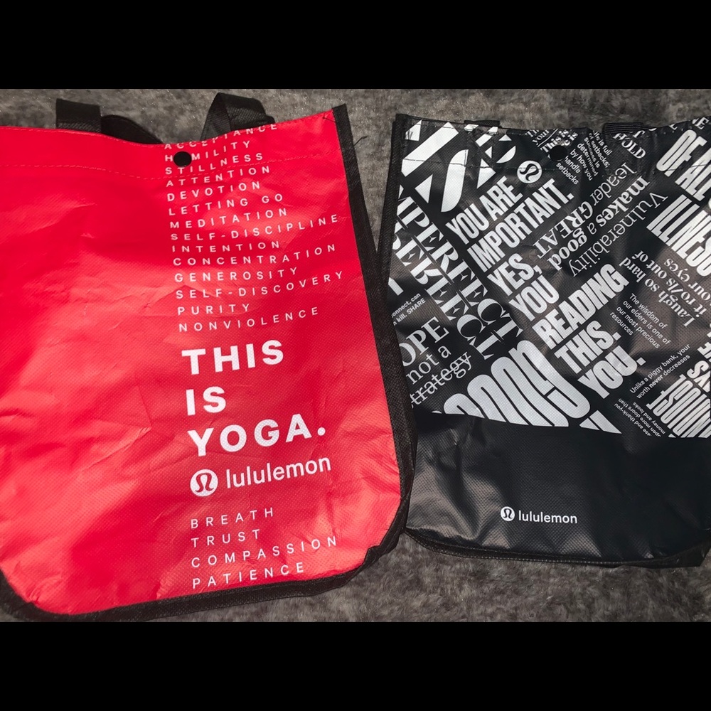 FREEw/PURCHASE💋 Lululemon Athletica Reusable Tote